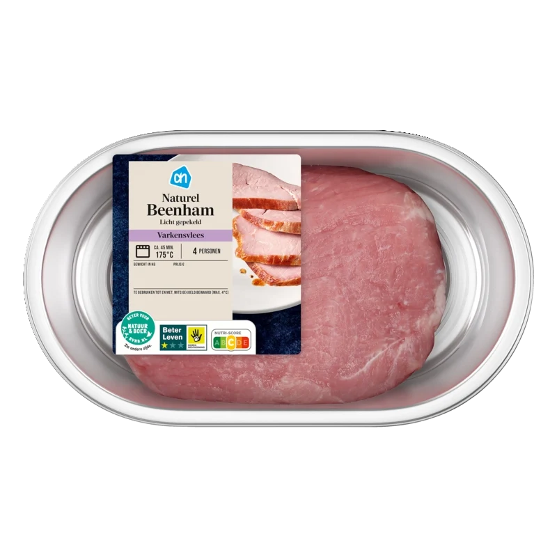 Voor in de oven beenham naturel