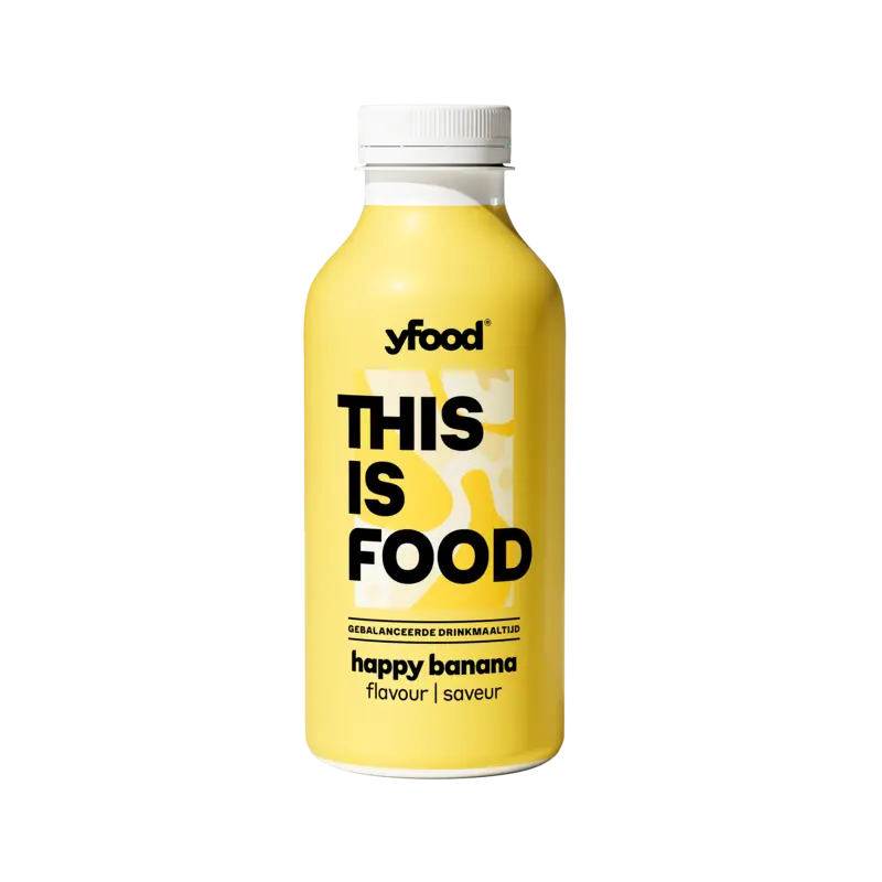 Yfood This is food drinkmaaltijd happy banana