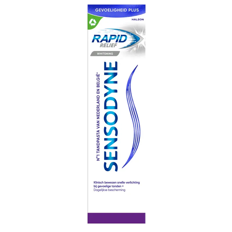 Sensodyne Rapid relief whitening tandpasta