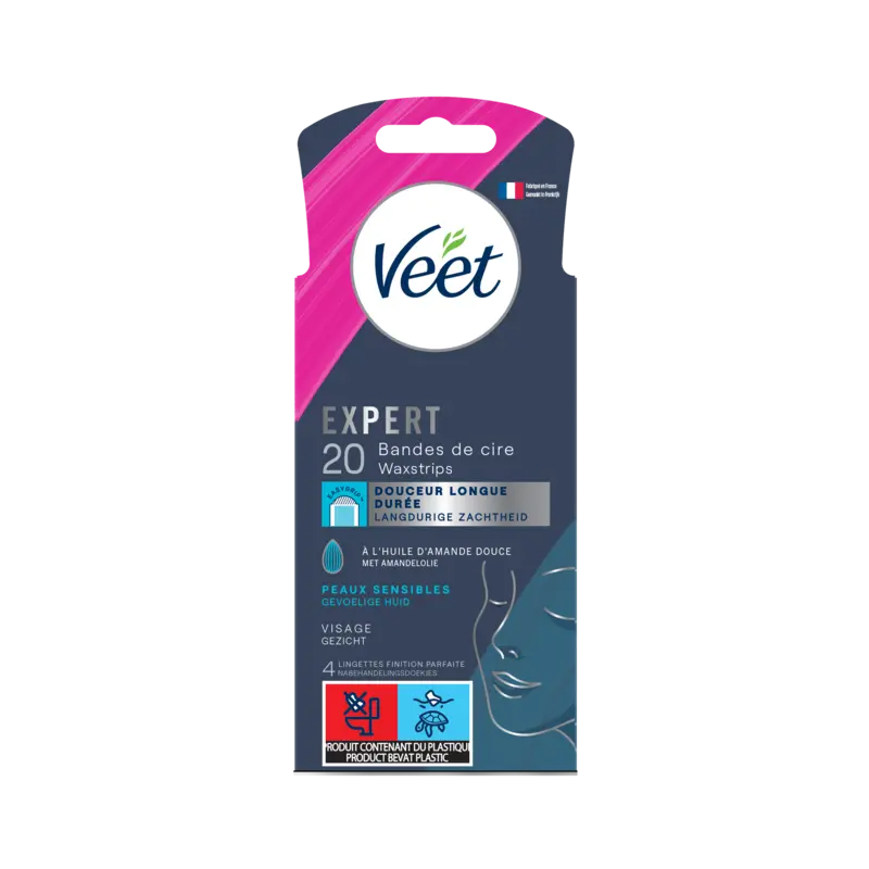 Veet Expert waxstrips gezicht sens