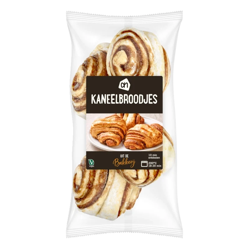Diepvries kaneelbroodjes