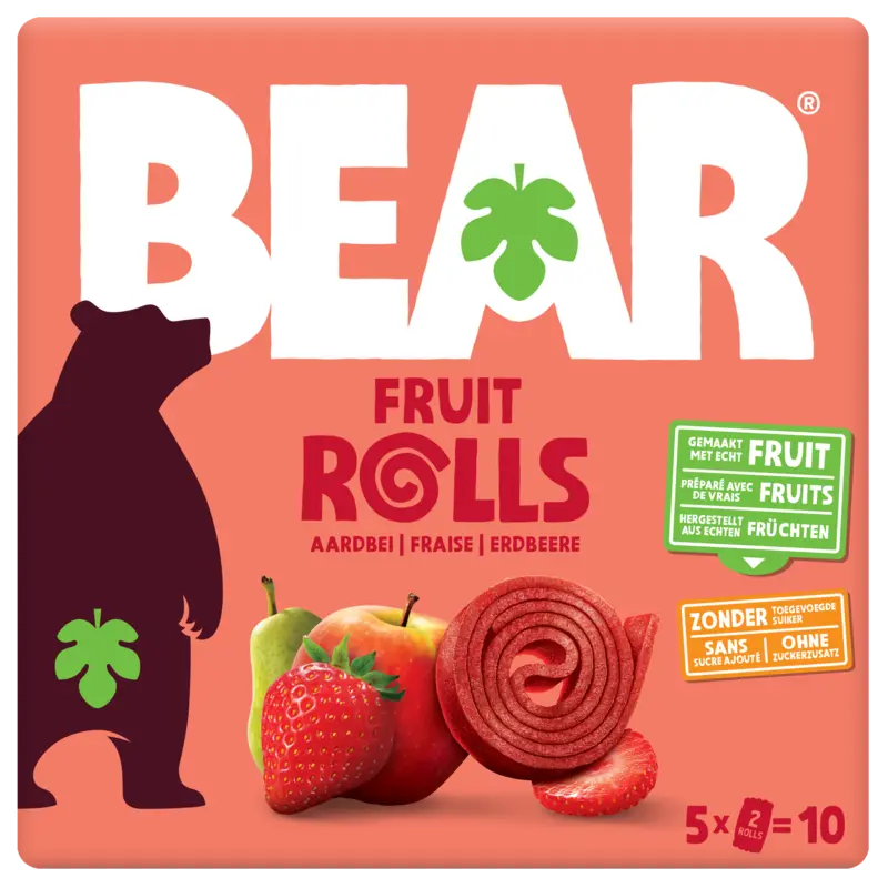 Bear Fruit rolls aardbei