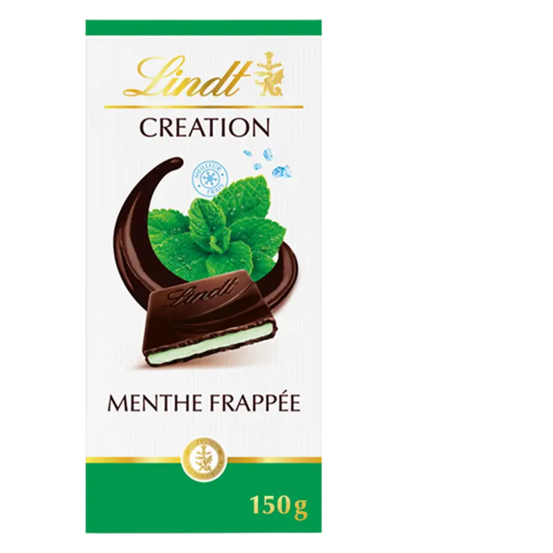 Lindt Creation frisse munt melkchocolade