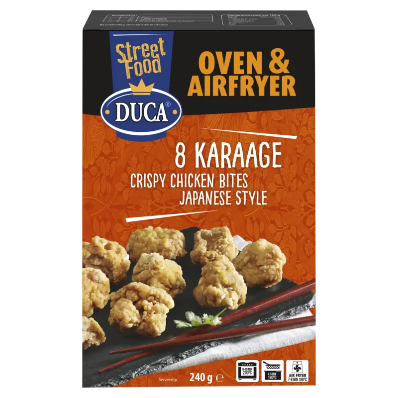 Duca Karaage crispy chicken bites