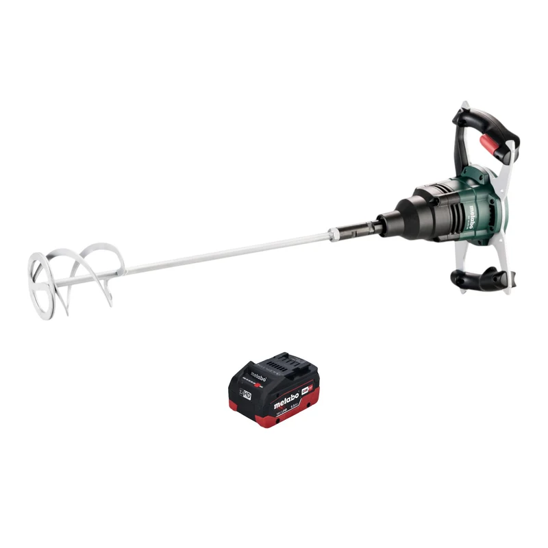 Metabo RW 18 LTX 120 Akku Rührwerk 18 V 40 l Mischmenge 1x LiHD Akku 5,5 Ah - ohne Ladegerät