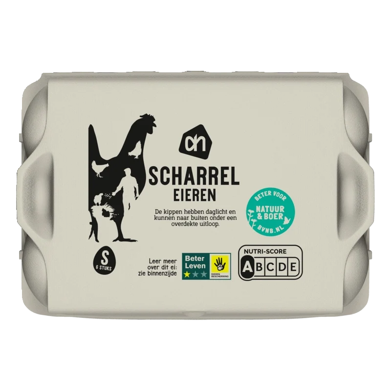 Verse scharreleieren S