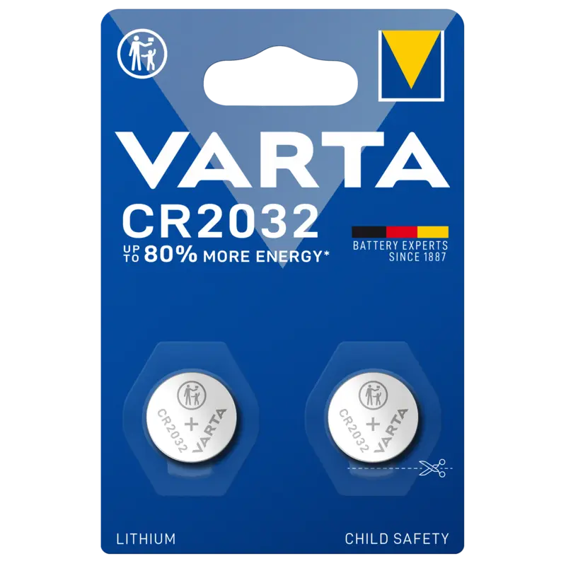 Varta Knoopcelbatterij lithium CR2032