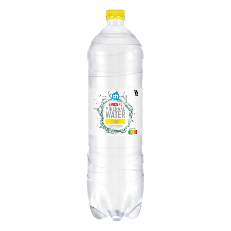 Bruisend mineraalwater citroen