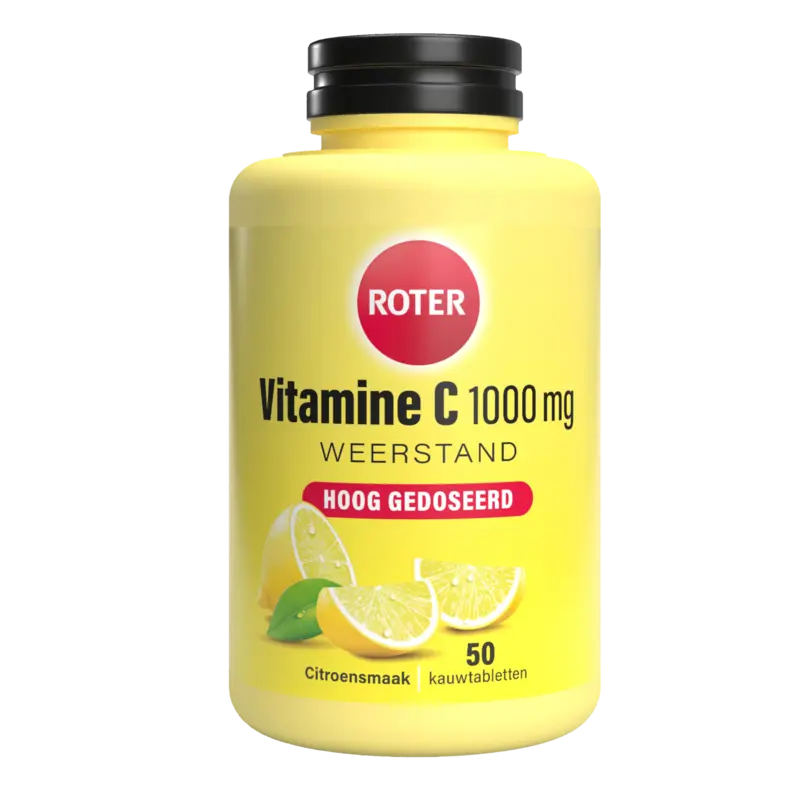 Roter Vitamine C 1000mg kauwtablet citroen