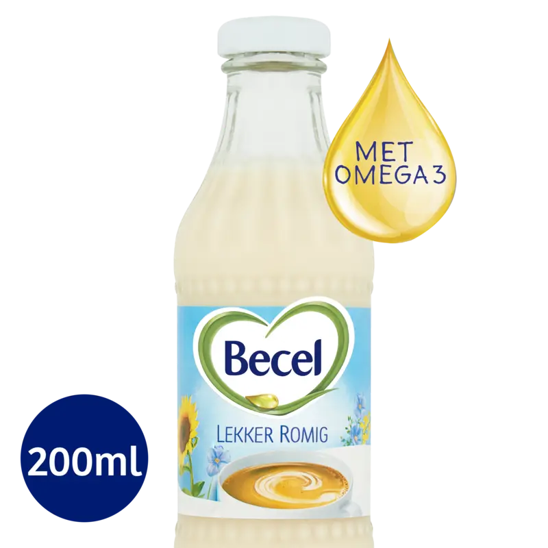 Becel Romig voor in de koffie