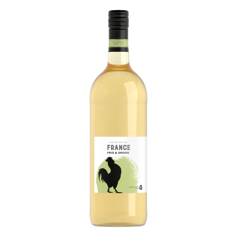 Fris & droge Franse huiswijn wit