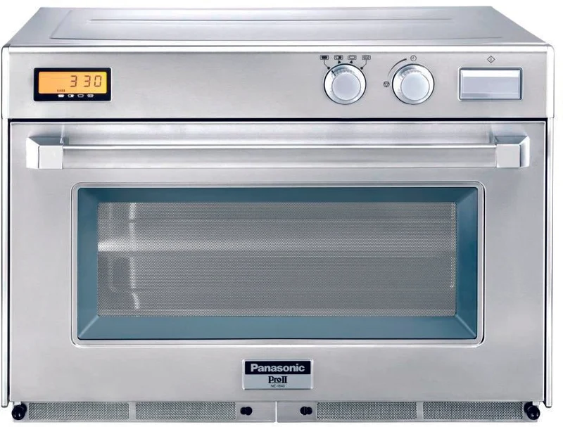 Panasonic Mikrowelle NE-1840 1800W GN 1/1 Drehknopf Bedienung 650x526x471mm 44L