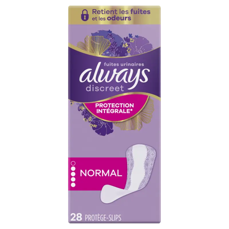 Always Discreet inlegkruisjes voor urineverlies