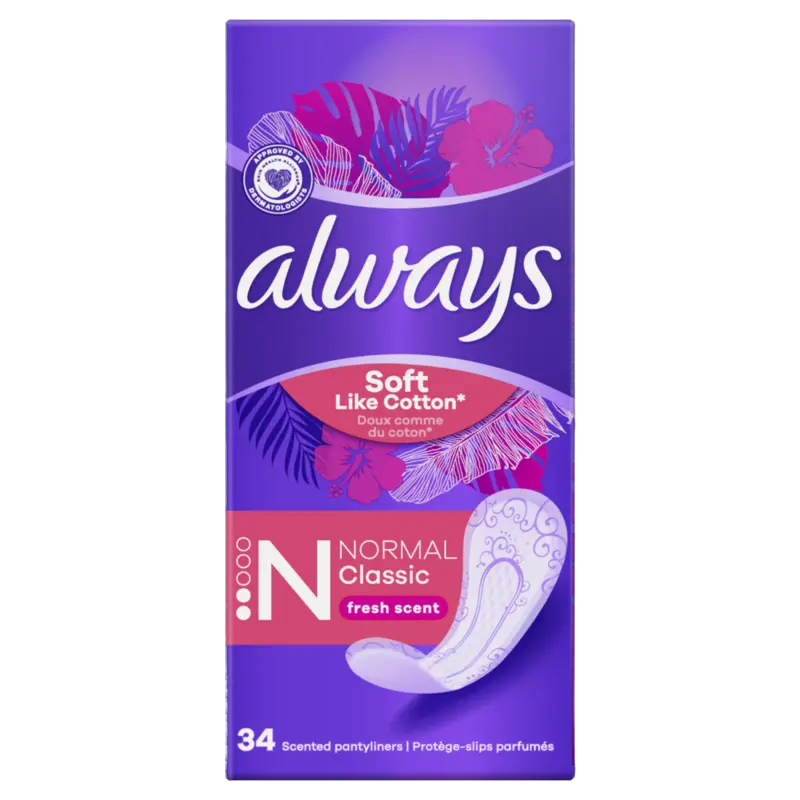 Always Dailies soft like cotton inlegkruisjes