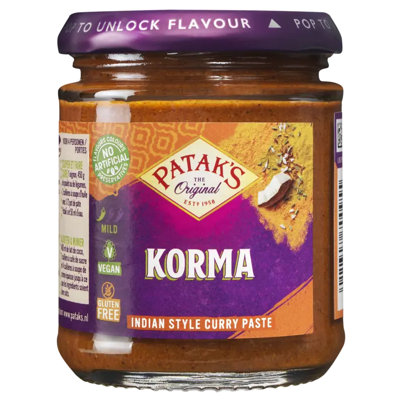 Patak's Kruidenpasta korma