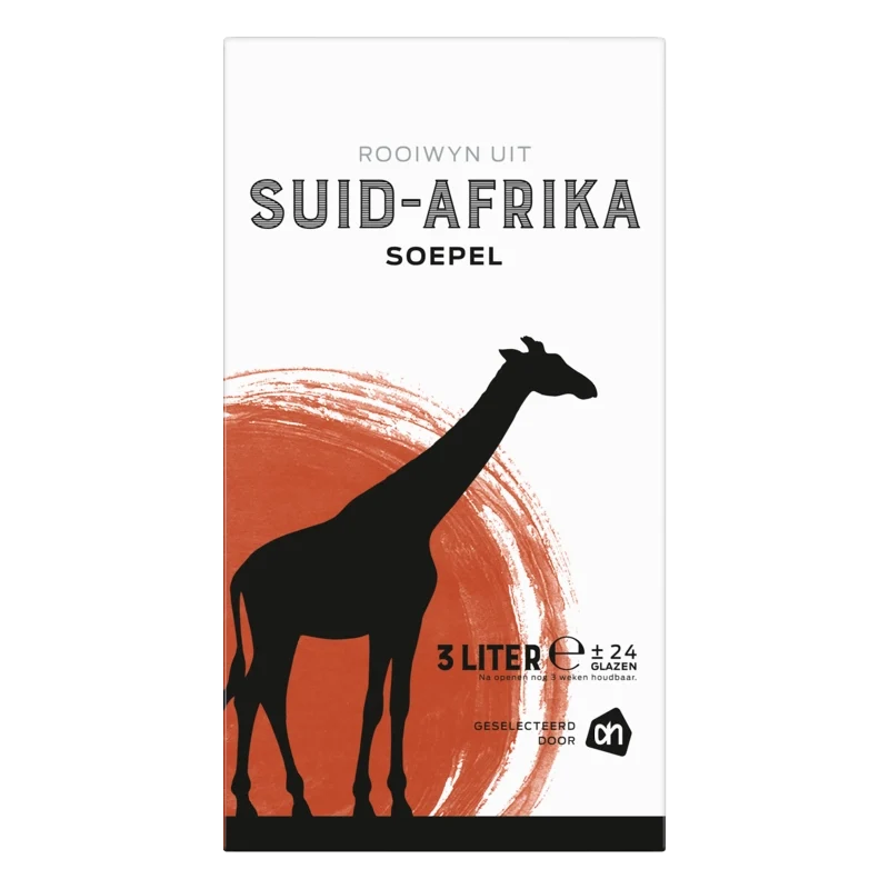 Soepele Zuid-Afrikaanse wijntap rood