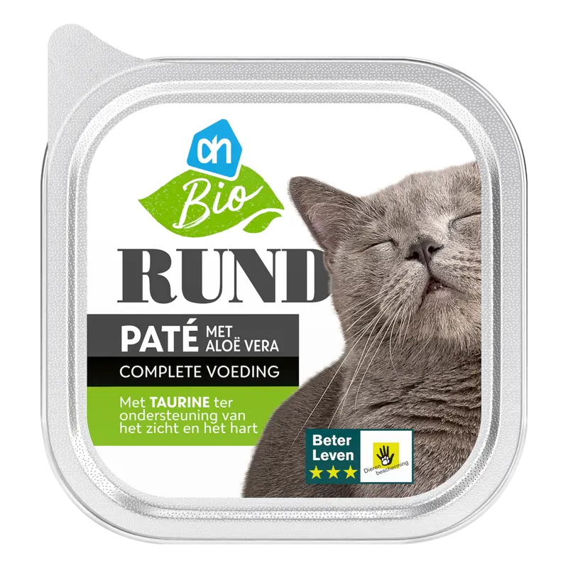 Biologisch Pate met rund met aloe vera