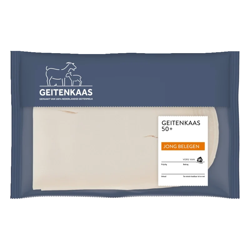Geitenkaas jong belegen 50+ plakken