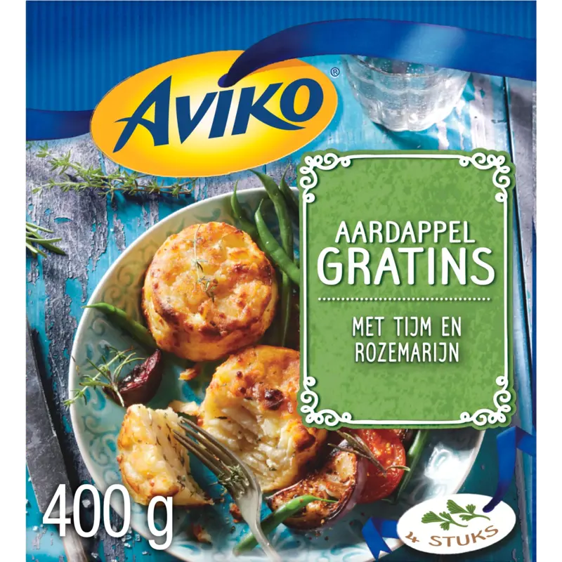 Aviko Aardappel gratin met tijm & rozemarijn