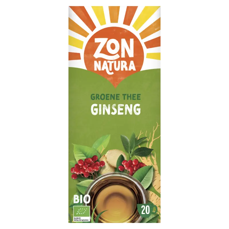 Zonnatura Groene thee ginseng