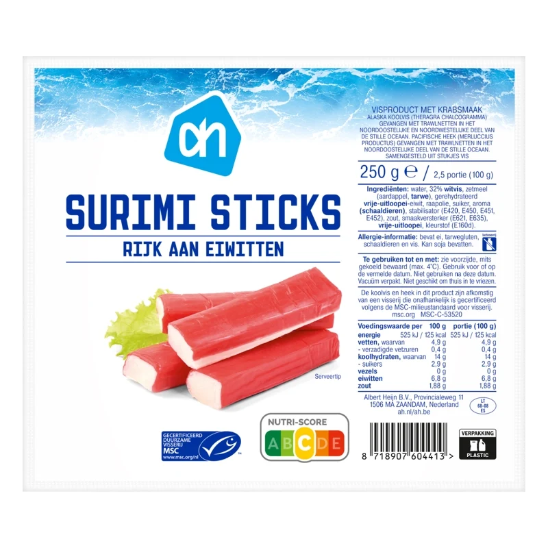 Surimi sticks