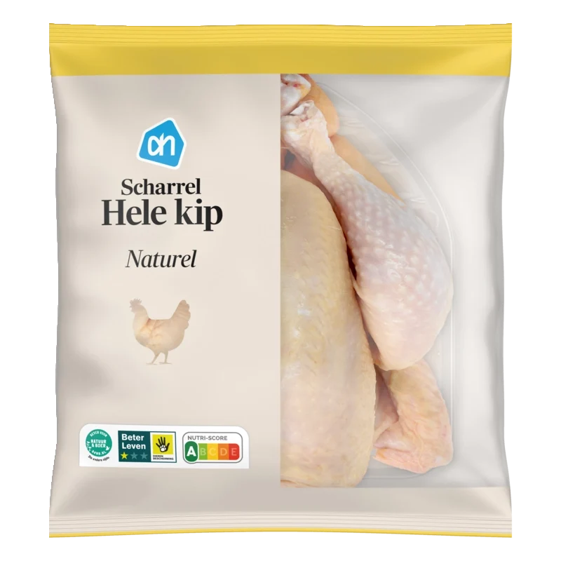 Scharrel hele kip