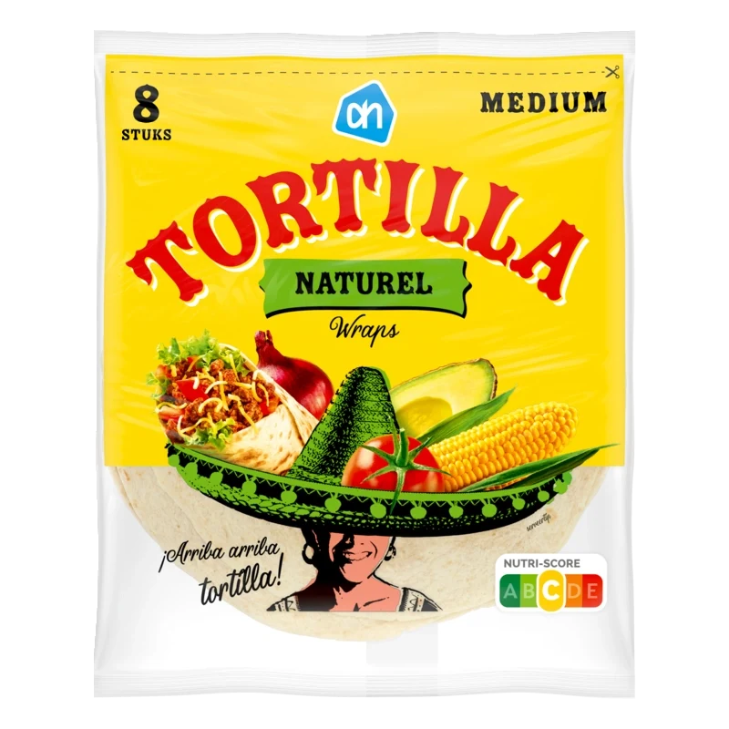 Tortilla naturel wraps