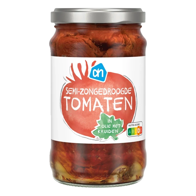 Semi zongedroogde tomaten