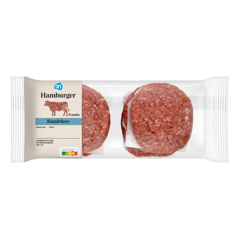 Hamburger 8 stuks