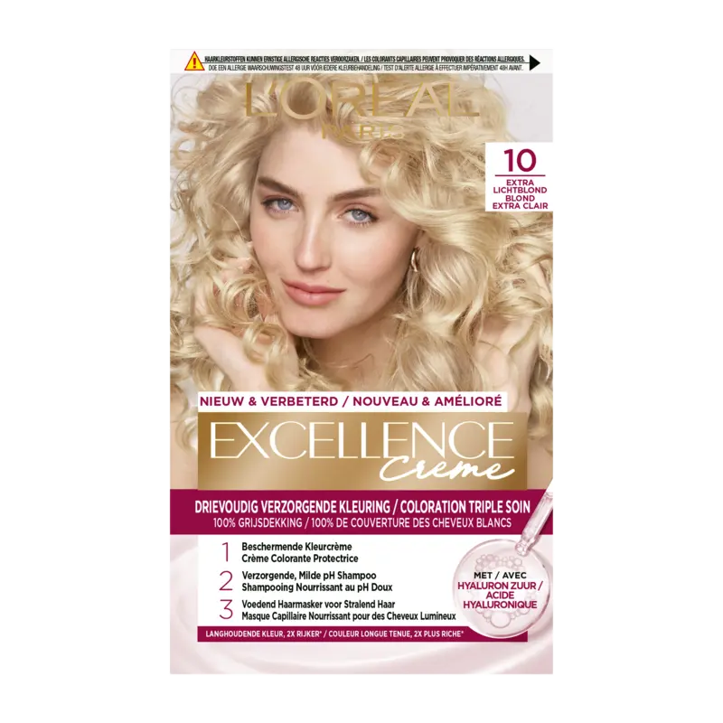 L'Oréal Excellence crème 10 extra lichtblond