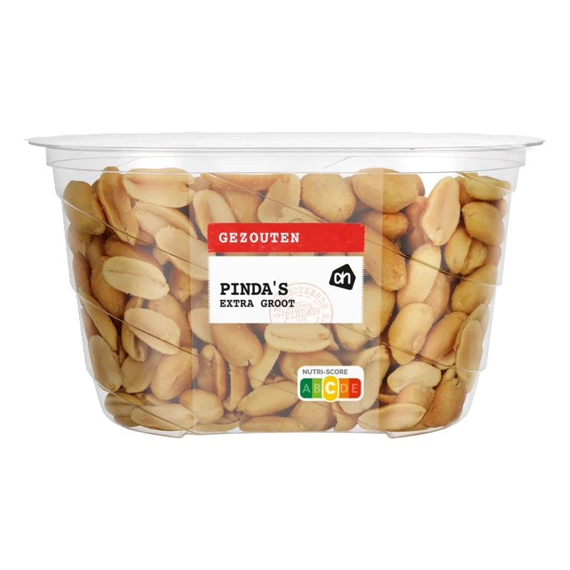 Pinda's extra groot gezouten