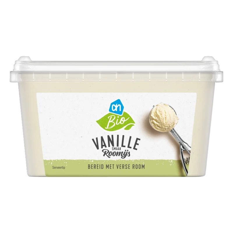 Biologisch Roomijs vanille