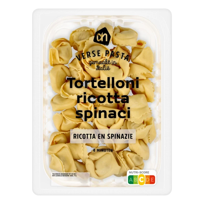 Verse tortelloni verdi ricotta e spinaci