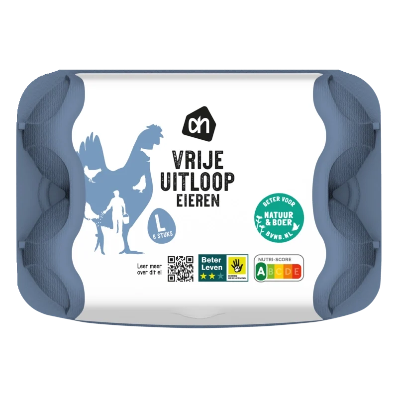 Vrije uitloop eieren L
