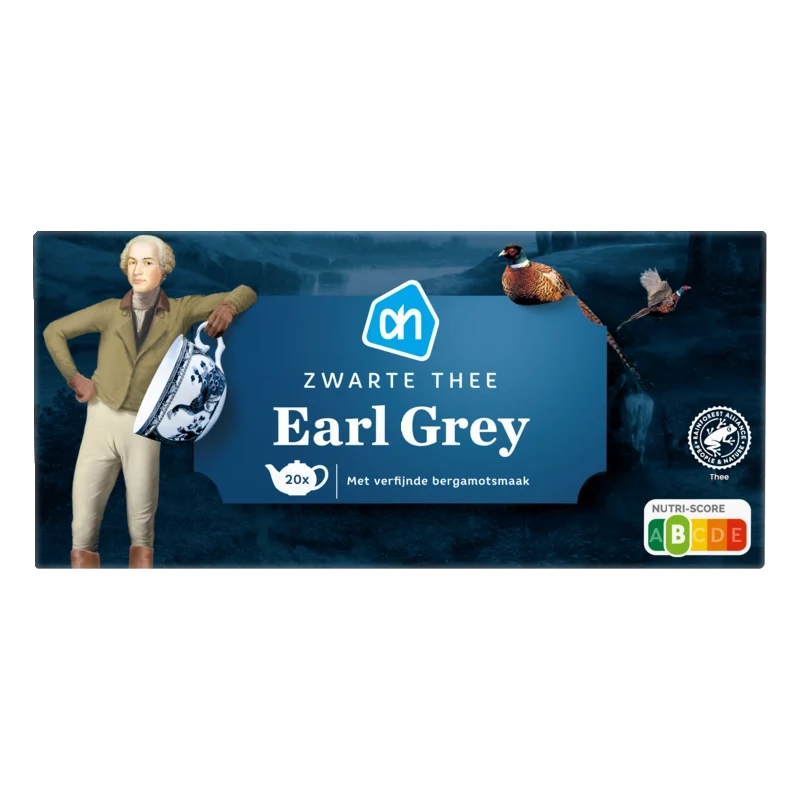 Zwarte thee earl grey thee meerkops