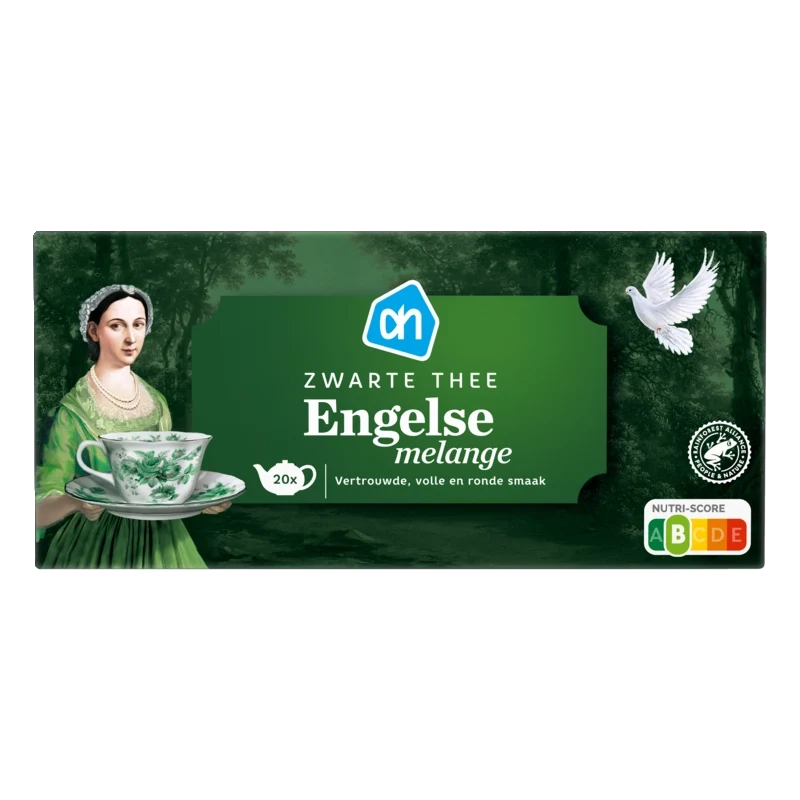 Zwarte thee Engelse melange meerkops