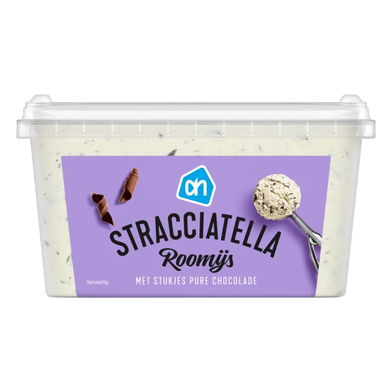 Roomijs stracciatella