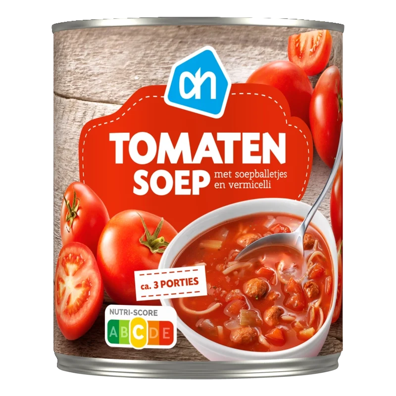 Rijkgevulde tomatensoep