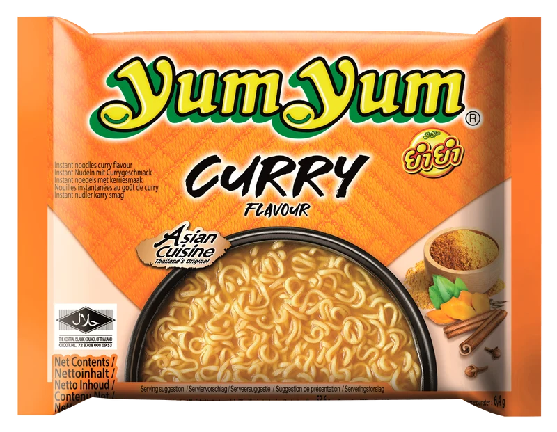 Yum Yum Noodlesoep curry