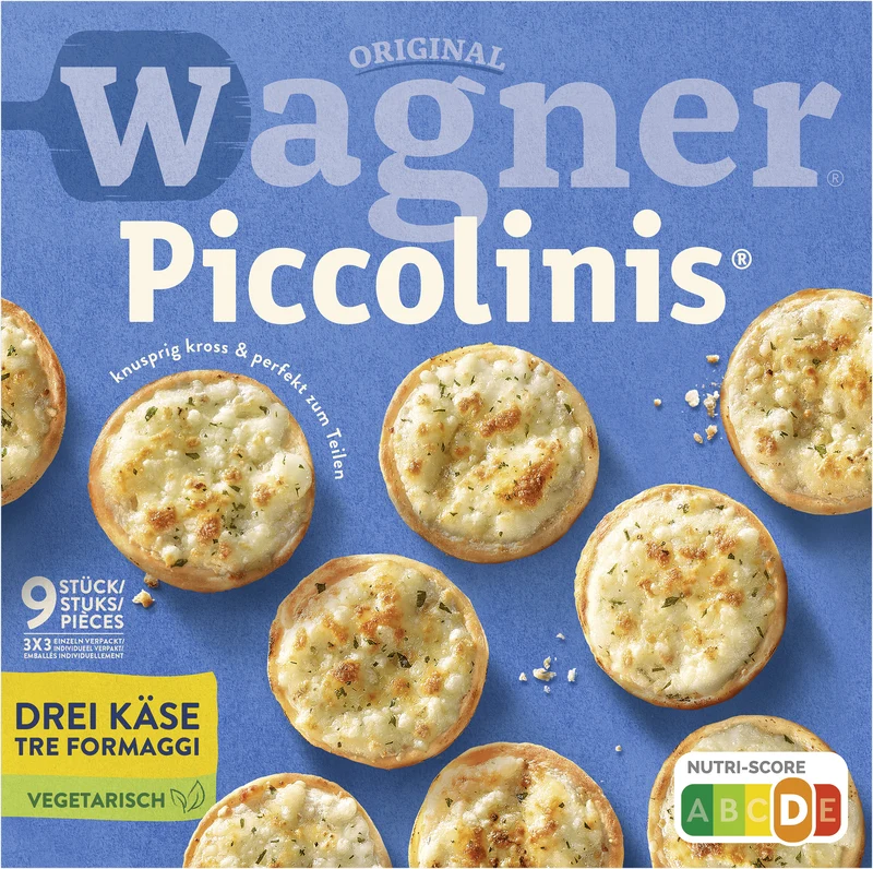 Wagner Piccolinis 3 soorten kaas