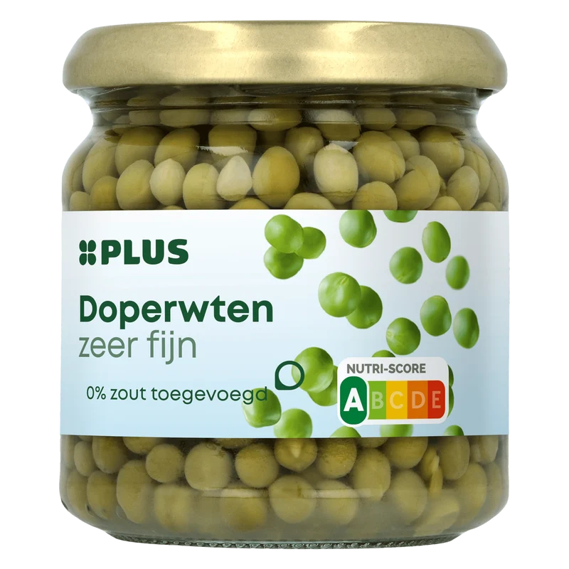 Doperwten zeer fijn