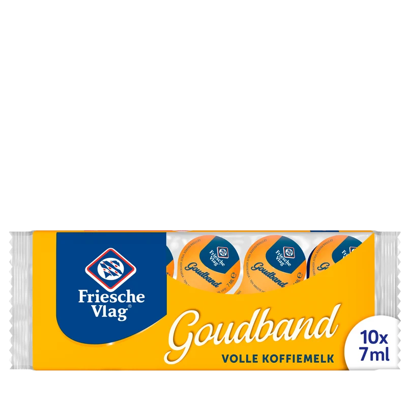 Friesche Vlag Goudband Koffiemelk cups