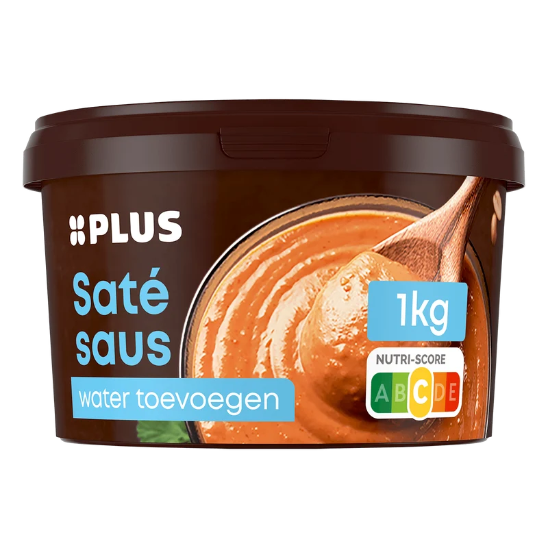 Satésaus geconcentreerd