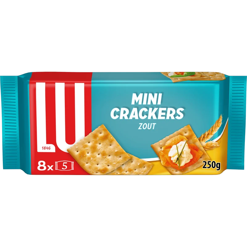 Lu Mini Crackers Zout