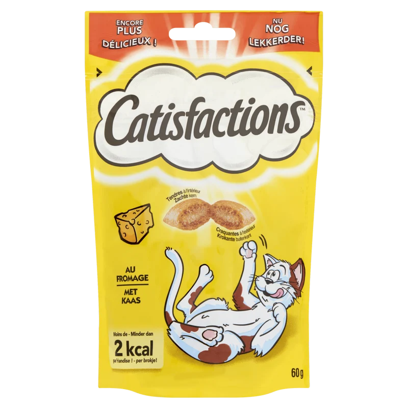 Catisfactions kattensnoepjes - Kaas