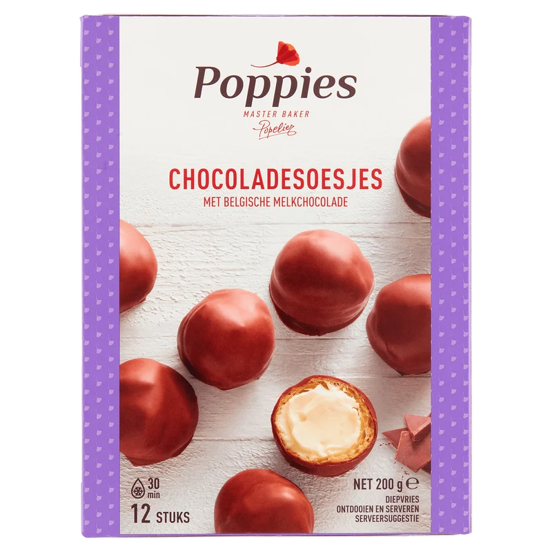 Poppies Chocoladesoesjes