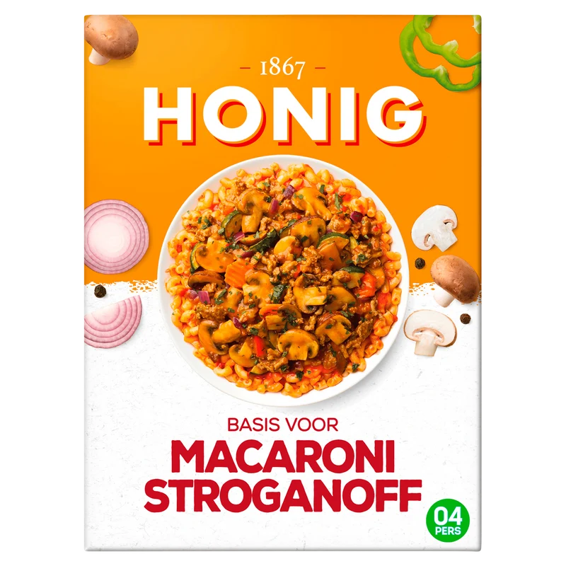 Honig Mix voor macaronisaus stroganoff