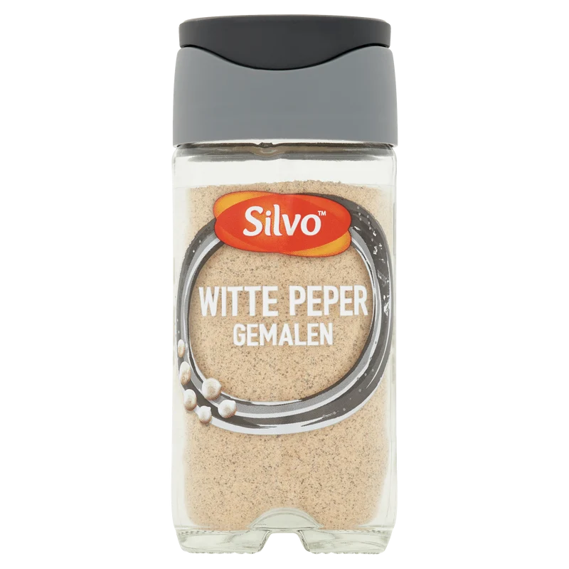 Silvo Peper wit gemalen