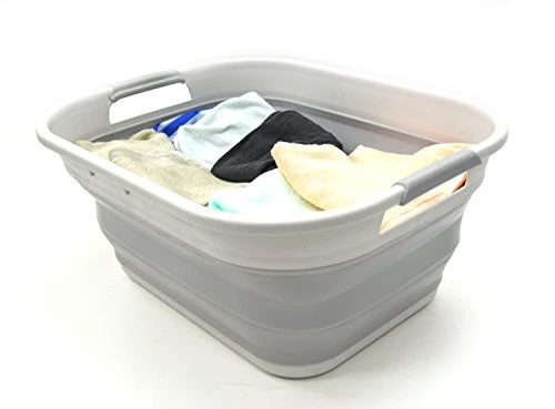 SAMMART 19,5L klappbar TPE/PP Wäschekorb