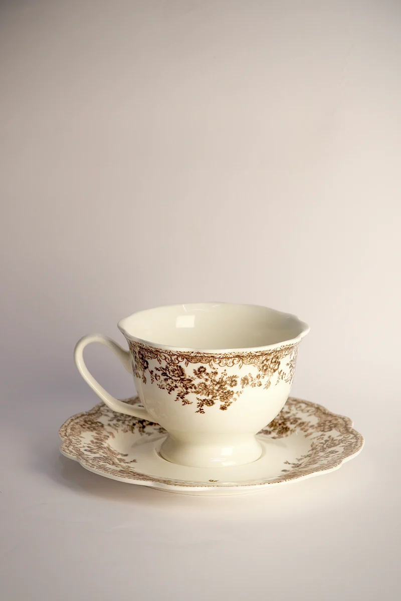 Fleury Braun Kaffeeset 12 teilig für 6 Personen